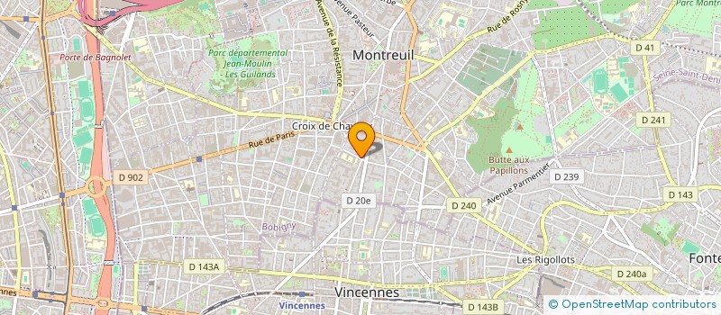 localisation de l'entreprise MONSIEUR FOUAD HEMMADI à MONTREUIL
