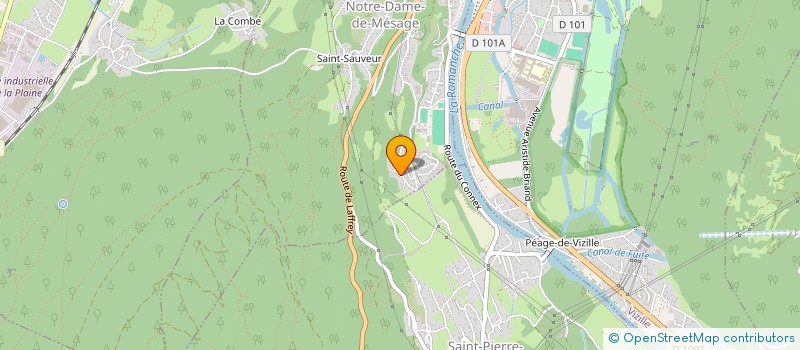 localisation de l'entreprise MONSIEUR FOUAD KASSAMA  NOTRE-DAME-DE-MESAGE