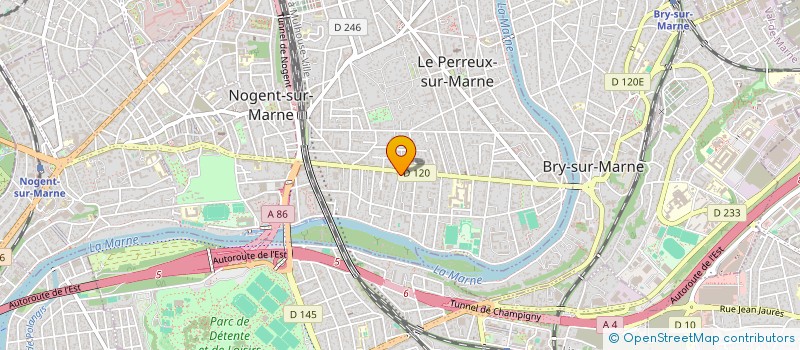 localisation de l'entreprise MONSIEUR FOUAD KERKOUCHE  LE PERREUX-SUR-MARNE