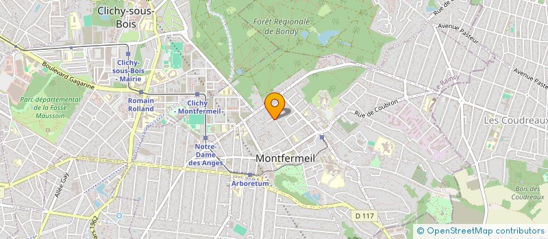 localisation de l'entreprise MONSIEUR FOUAD KERROUM à MONTFERMEIL