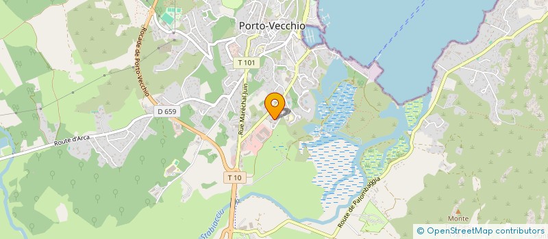 localisation de l'entreprise MONSIEUR FOUAD KOUKOUCH à PORTO-VECCHIO