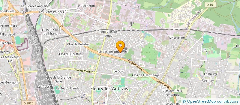 localisation de l'entreprise MONSIEUR FOUAD LAAZIZ à FLEURY-LES-AUBRAIS