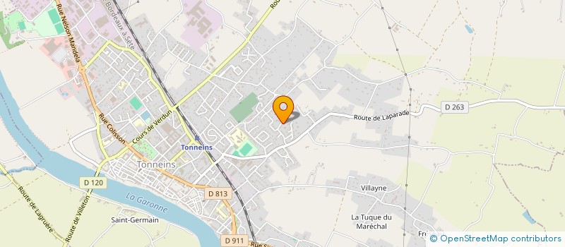 localisation de l'entreprise MONSIEUR FOUAD LAZGUEH à TONNEINS