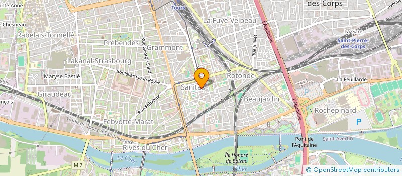 localisation de l'entreprise MONSIEUR FOUAD MAAYAY  TOURS