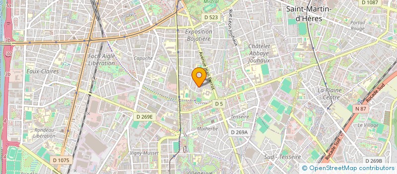 localisation de l'entreprise MONSIEUR FOUAD MAKHTOUFI  CLAIX