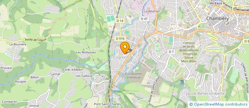 localisation de l'entreprise MONSIEUR FOUAD MAKMAR  COGNIN