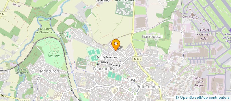 localisation de l'entreprise MONSIEUR FOUAD MAROUCHE à COLOMIERS