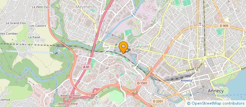localisation de l'entreprise MONSIEUR FOUAD MARZOUKI à ANNECY