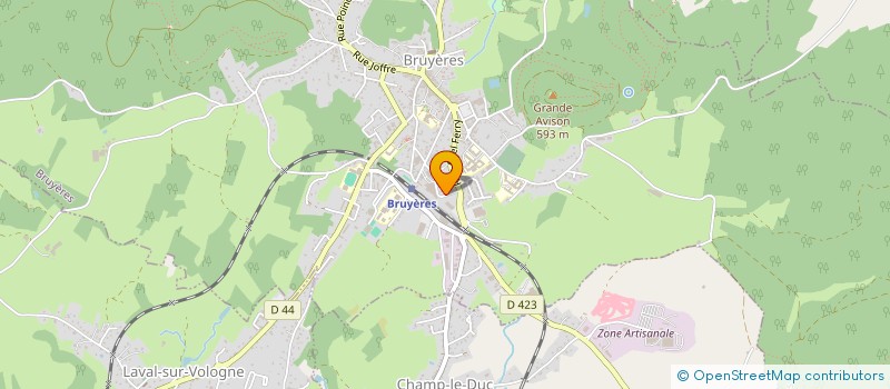 localisation de l'entreprise MONSIEUR FOUAD MIHOUBI  BRUYERES