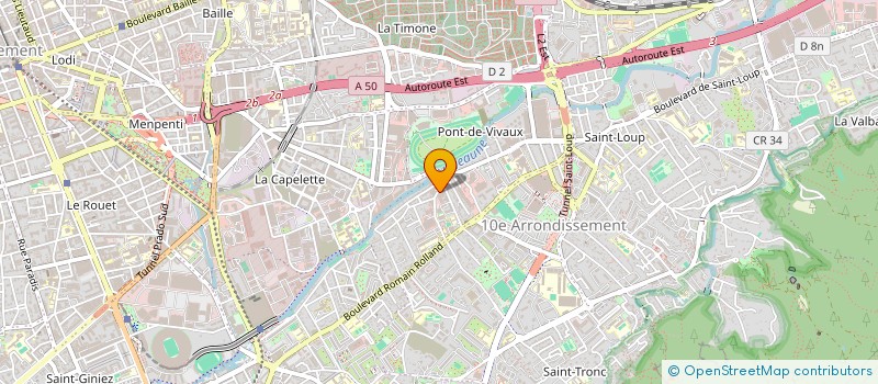 localisation de l'entreprise MONSIEUR FOUAD MOGHNIE à MARSEILLE
