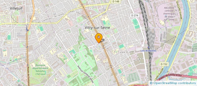 localisation de l'entreprise MONSIEUR FOUAD MOHAMED à VITRY-SUR-SEINE