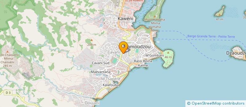 localisation de l'entreprise MONSIEUR FOUAD MOHAMED à MAMOUDZOU