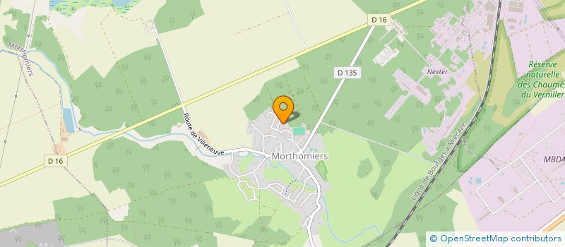 localisation de l'entreprise MONSIEUR FOUAD MOUHAJER  MORTHOMIERS