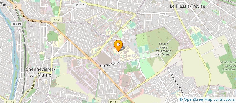 localisation de l'entreprise MONSIEUR FOUAD MOUSSAOUI  CHENNEVIERES-SUR-MARNE