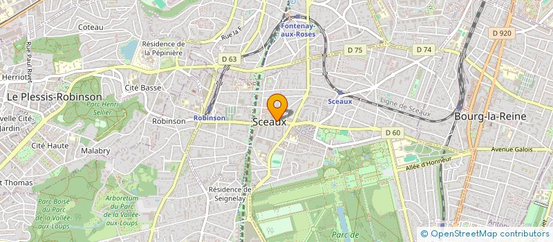 localisation de l'entreprise MONSIEUR FOUAD NADRA YAZJI à SCEAUX
