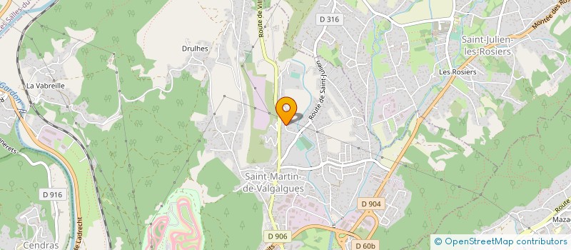 localisation de l'entreprise MONSIEUR FOUAD NAJARI  SAINT-MARTIN-DE-VALGALGUES