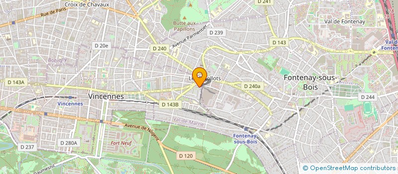 localisation de l'entreprise MONSIEUR FOUAD OUMANSOUR à VINCENNES
