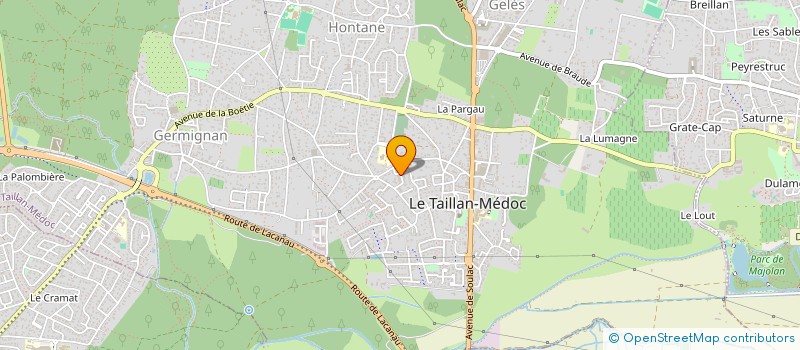 localisation de l'entreprise MONSIEUR FOUAD RAHMOUN  LE TAILLAN-MEDOC