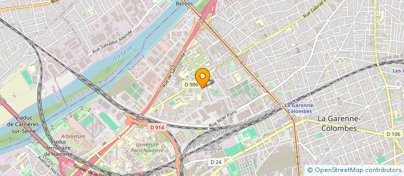 localisation de l'entreprise MONSIEUR FOUAD SAFA  NANTERRE