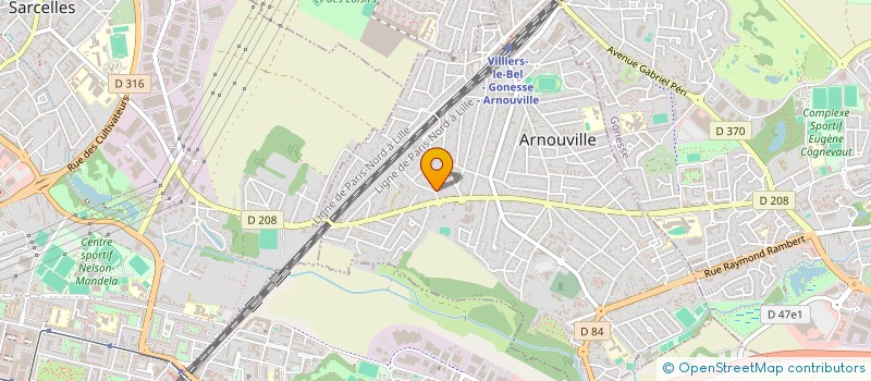 localisation de l'entreprise MONSIEUR FOUAD SAID  ARNOUVILLE