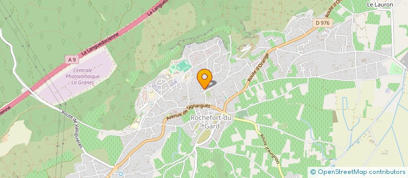 localisation de l'entreprise MONSIEUR FOUAD SALHI  ROCHEFORT-DU-GARD