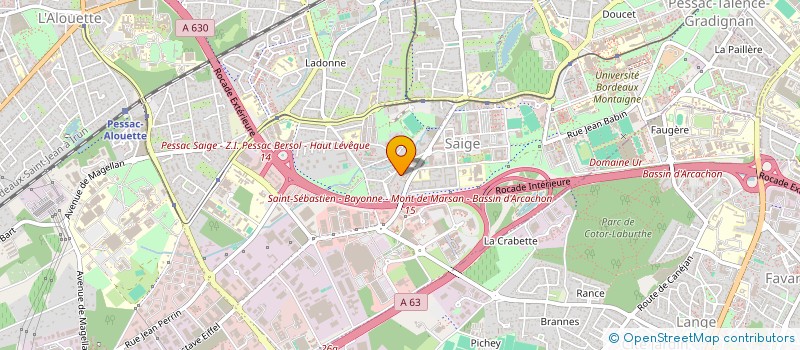 localisation de l'entreprise MONSIEUR FOUAD SHAILI à PESSAC