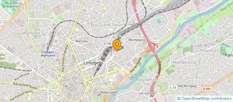 localisation de l'entreprise MONSIEUR FOUAD SI AHMED à LIMOGES
