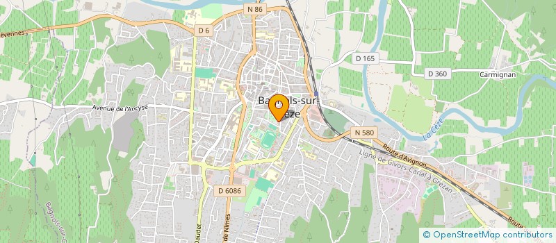 localisation de l'entreprise MONSIEUR FOUAD SOURI  BAGNOLS-SUR-CEZE