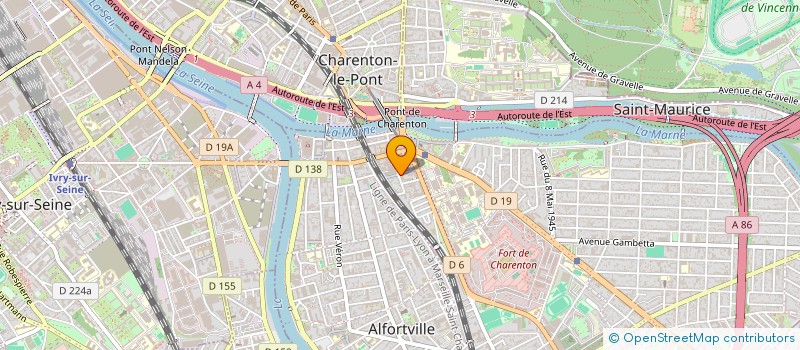 localisation de l'entreprise MONSIEUR FOUAD STEPHAN  MAISONS-ALFORT