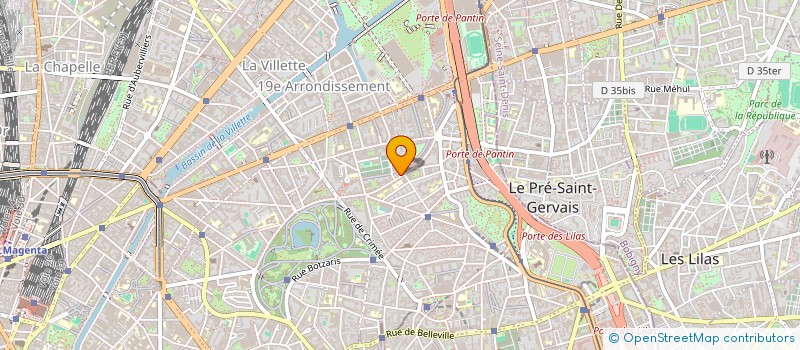 localisation de l'entreprise MONSIEUR FOUAD ZEKRAWI  PARIS