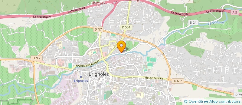 localisation de l'entreprise MONSIEUR FOUAD ZIATI  BRIGNOLES