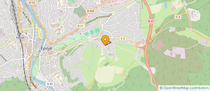 localisation de l'entreprise MONSIEUR FOUAD ZINOUNI  EPINAL