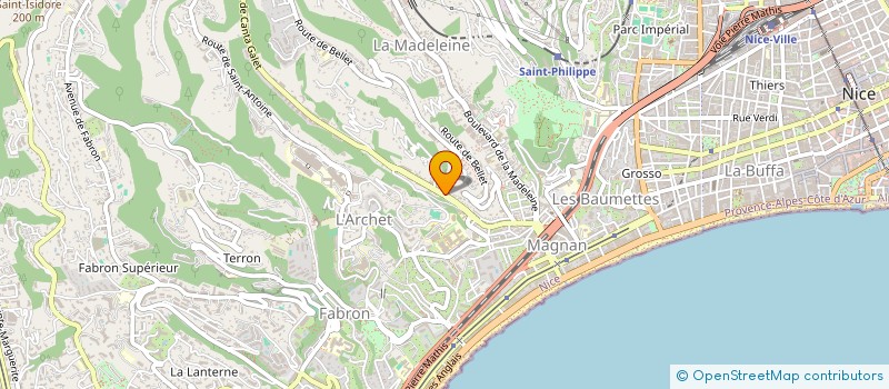 localisation de l'entreprise MONSIEUR FOUAD ZITOUNI à NICE
