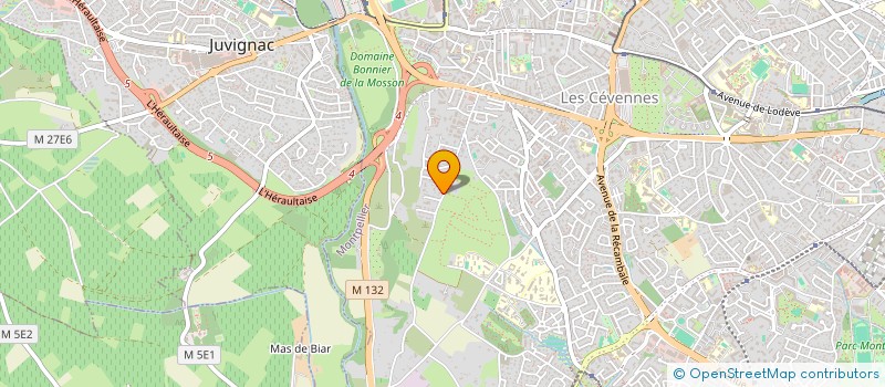 localisation de l'entreprise MONSIEUR FOUAED AMRI  MONTPELLIER