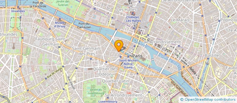 localisation de l'entreprise MONSIEUR FOUCAULD BACHELIER à PARIS