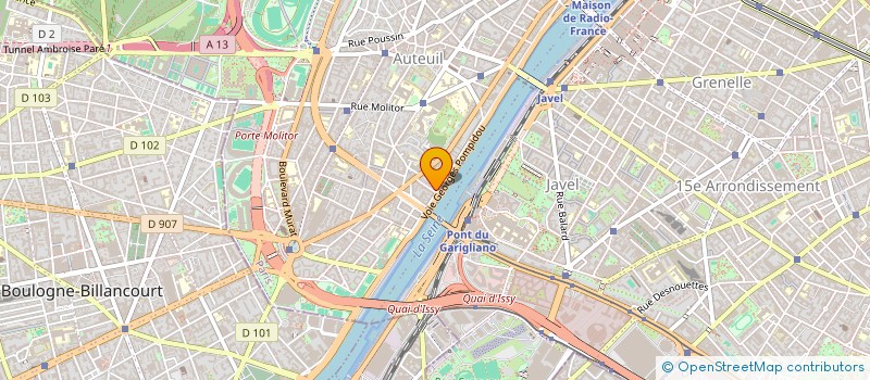 localisation de l'entreprise MONSIEUR FOUCAULD DE BUSSY  PARIS