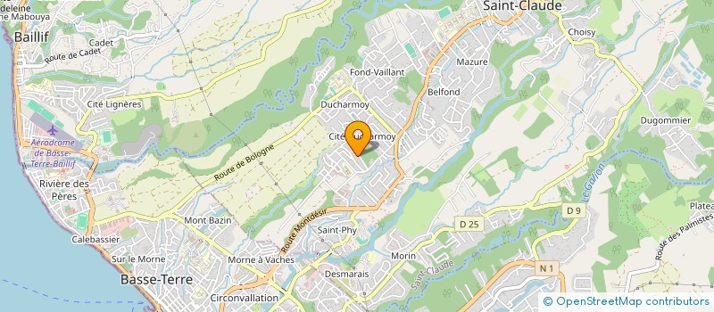 localisation de l'entreprise MONSIEUR FOUCAULD GAUTHIER à SAINT-CLAUDE