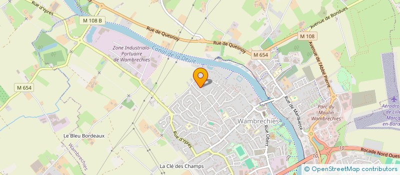 localisation de l'entreprise MONSIEUR FOUCAULD THERY à WAMBRECHIES