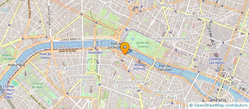 localisation de l'entreprise MONSIEUR FOUCAULT DE TINGUY DU POUET  PARIS