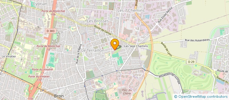 localisation de l'entreprise MONSIEUR FOUDIL BEKHAT  BRON