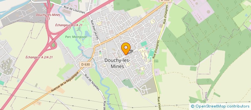 localisation de l'entreprise MONSIEUR FOUDIL BOUBAAYA à DOUCHY-LES-MINES