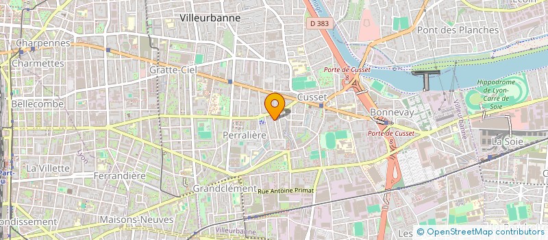 localisation de l'entreprise MONSIEUR FOUDIL FATMI  VILLEURBANNE