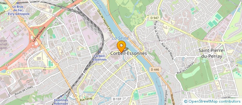 localisation de l'entreprise MONSIEUR FOUDIL HOCINI à CORBEIL-ESSONNES