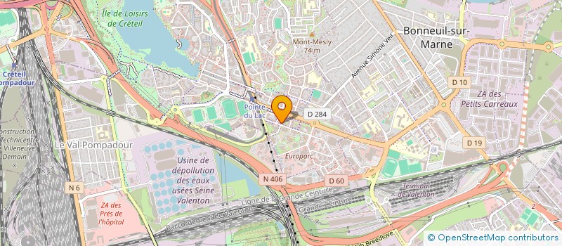 localisation de l'entreprise MONSIEUR FOUDIL IFSSAH  CRETEIL