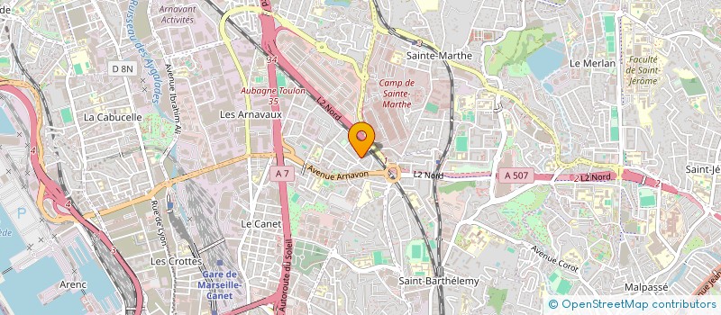 localisation de l'entreprise MONSIEUR FOUDIL MARIR à MARSEILLE