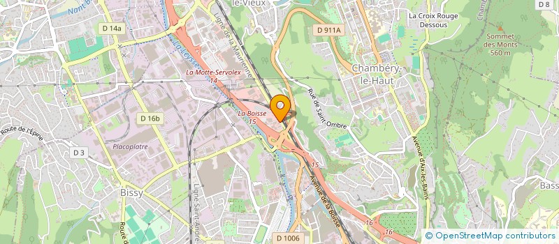 localisation de l'entreprise MONSIEUR FOUDIL MERAZGA  CHAMBERY