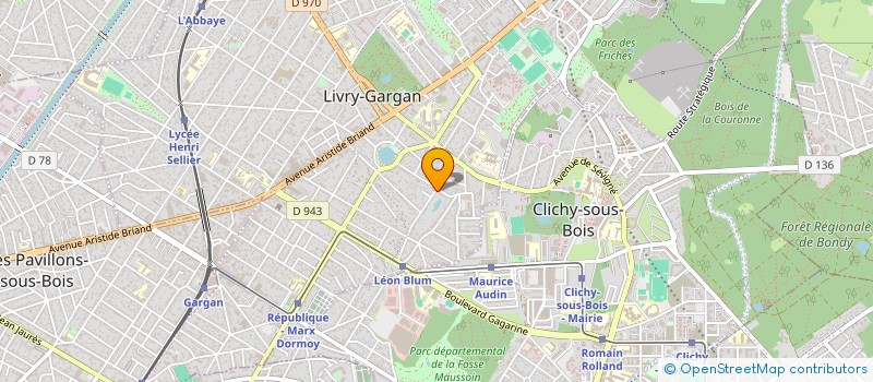 localisation de l'entreprise MONSIEUR FOUED BEN CHALADIA  LIVRY-GARGAN