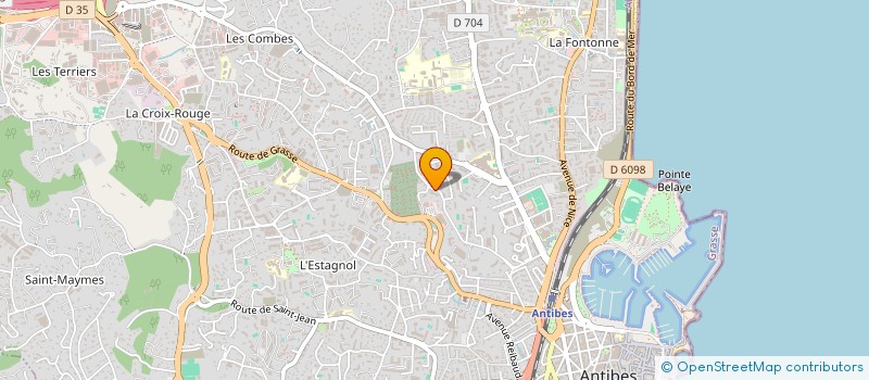 localisation de l'entreprise MONSIEUR FOUED BEN FRADJ  ANTIBES