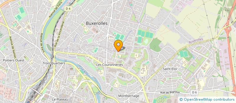 localisation de l'entreprise MONSIEUR FOUED BEN REJEB  POITIERS