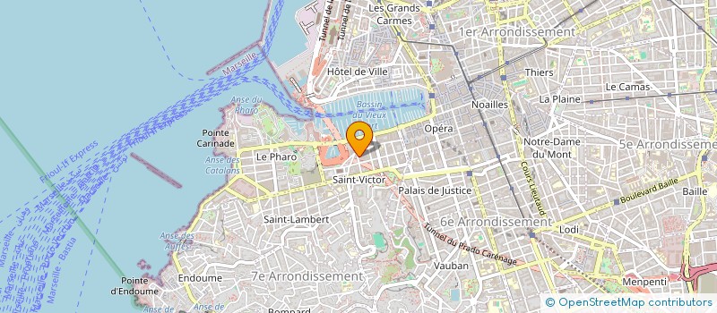 localisation de l'entreprise MONSIEUR FOUED DERRADJI à MARSEILLE